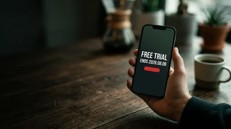 Forgot to cancel a free trial subscription