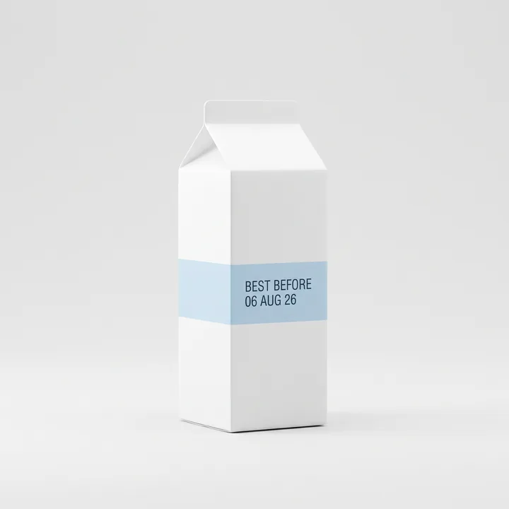 Milk best-before date